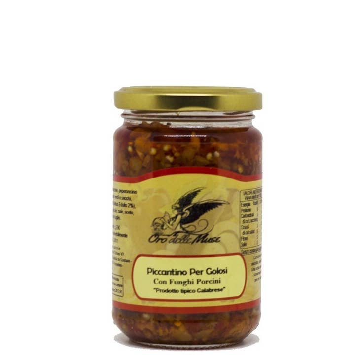 Bruschetta topping with porcini mushrooms in oil 290 Gr for wholesale by Calabria da Gustare