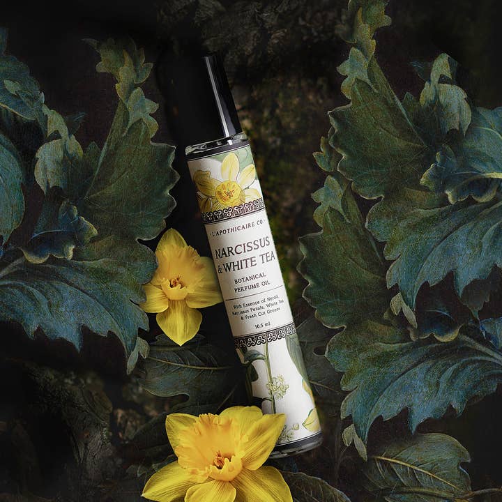 BOTANICA | Narcissus+ White Tea | Parfume Oil for engroshandel hos L'apothicaire Co.