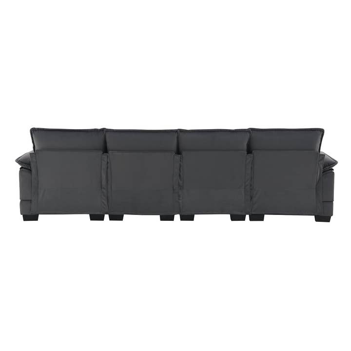 39F Inc. - Wholesale Sofa - 109.8" U-shaped Sectional Sofa with Chaise & Waist Pillows12