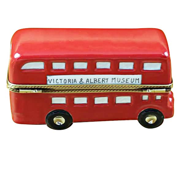 Rochard - Wholesale Decorative Box - London Double Decker Bus w/Removable Ticket1
