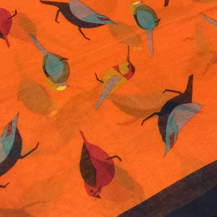 Wrapables.com - Wholesale Scarf - Women's - Wrapables Soft Viscose Bird Print Multi-Style Scarf44