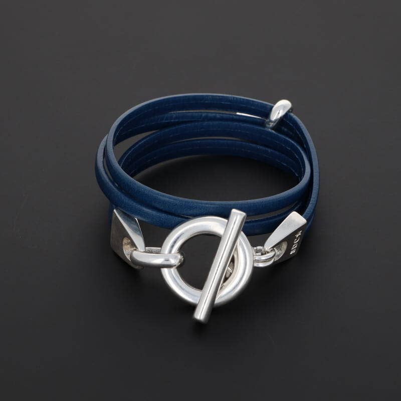 SECRET DE CUIR - Vendita all'ingrosso Bracciale a polsino - Bracciale No. 87 a doppio giro0