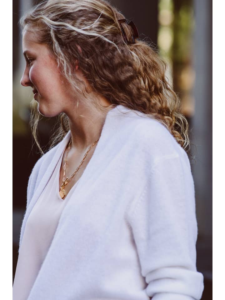 Joyride Supply - Wholesale Cardigan - Women's - 100% Cashmere No.8 Cropped Open Cardi2