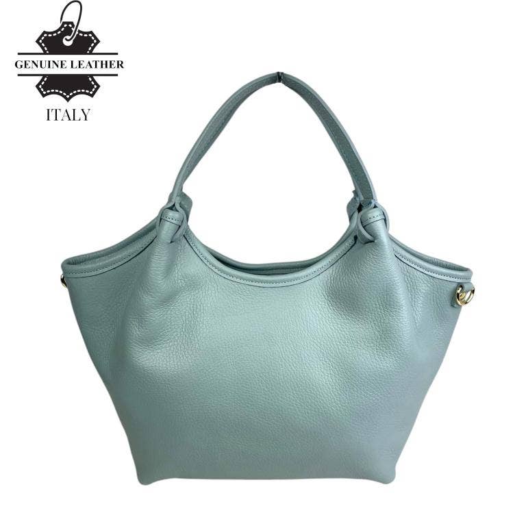 Chenson & Gorett - Vente Sac porté épaule – femme - Sac trapezoïdal pour femme en cuir italien, grande capacité 579941