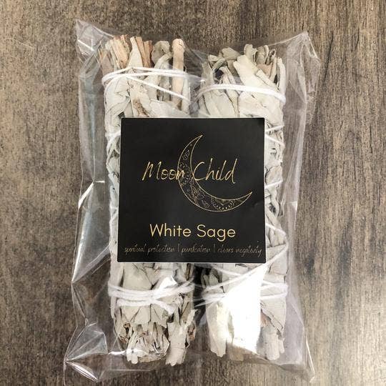 Moon Child – Pacote de sálvia por atacado – Pacote de Sálvia Branca da Califórnia para Limpeza de Energia