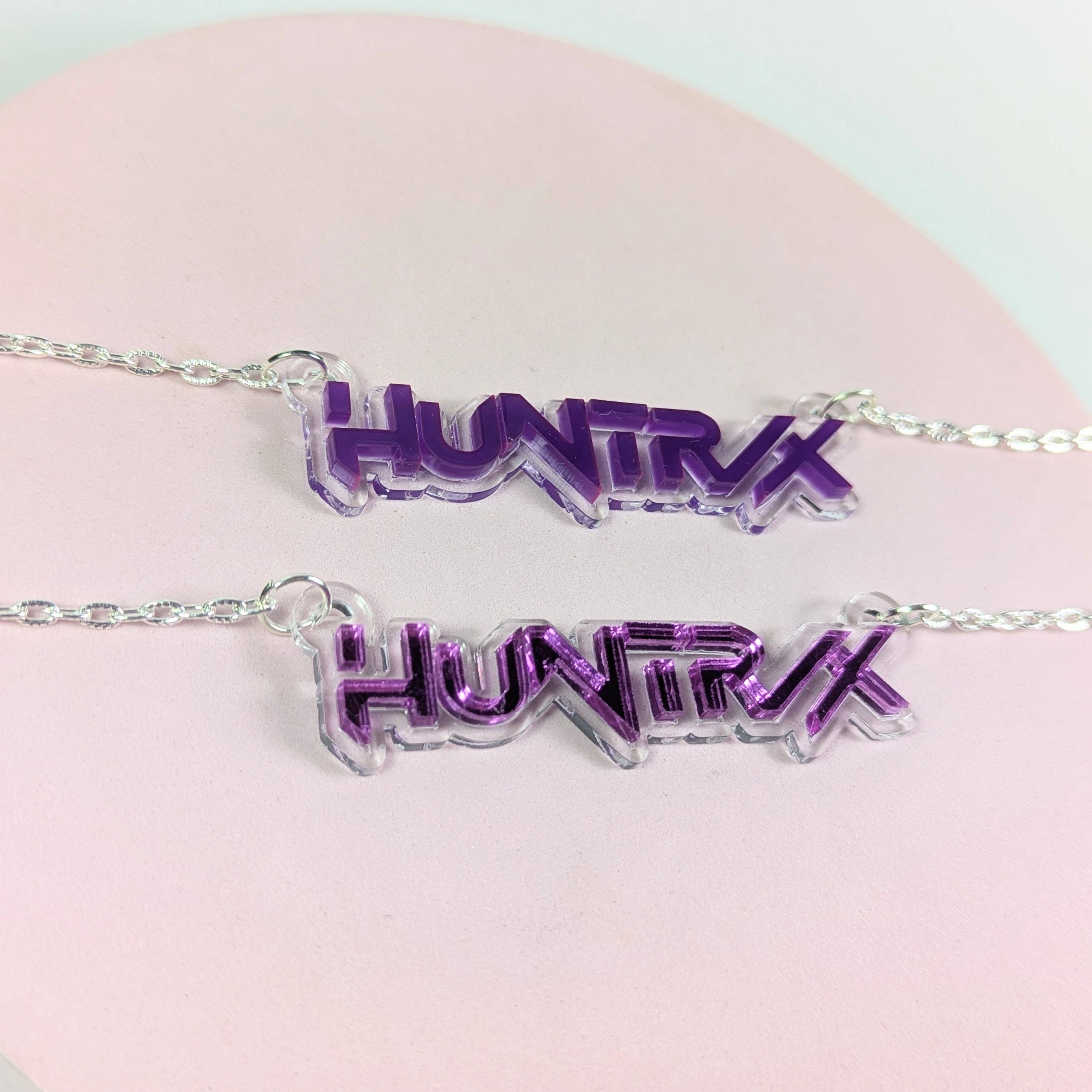 Chikai Shop – Großhandel Kette mit Anhänger/Charm – Huntr/x Kpop Dämonenjäger Halskette Acryl, Kpop Schmuck1