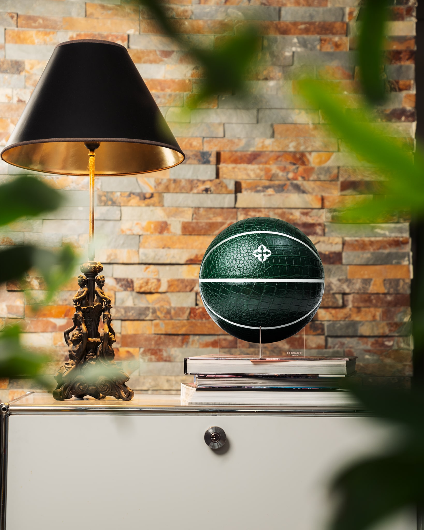 Comrade Berlin - Wholesale Decorative Tabletop Object - Croco Basketball (alligator)6