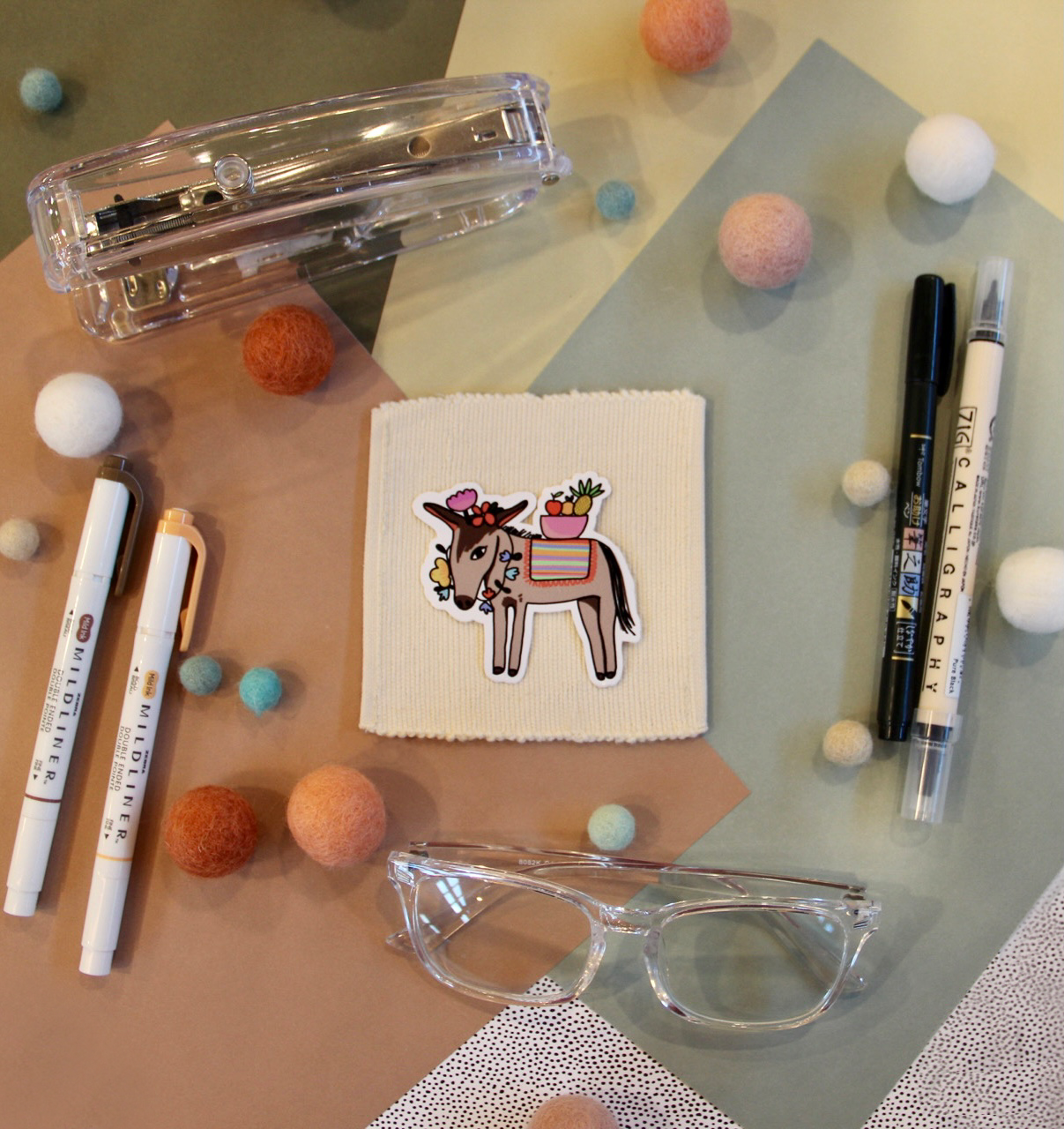 Get Stoked - Vente Autocollant - Sticker Vinyle Âne mexicain1