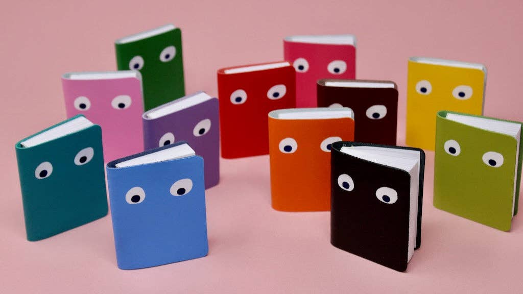 Ark Colour Design - Wholesale Notebook - Googly Eye Mini Notebook14
