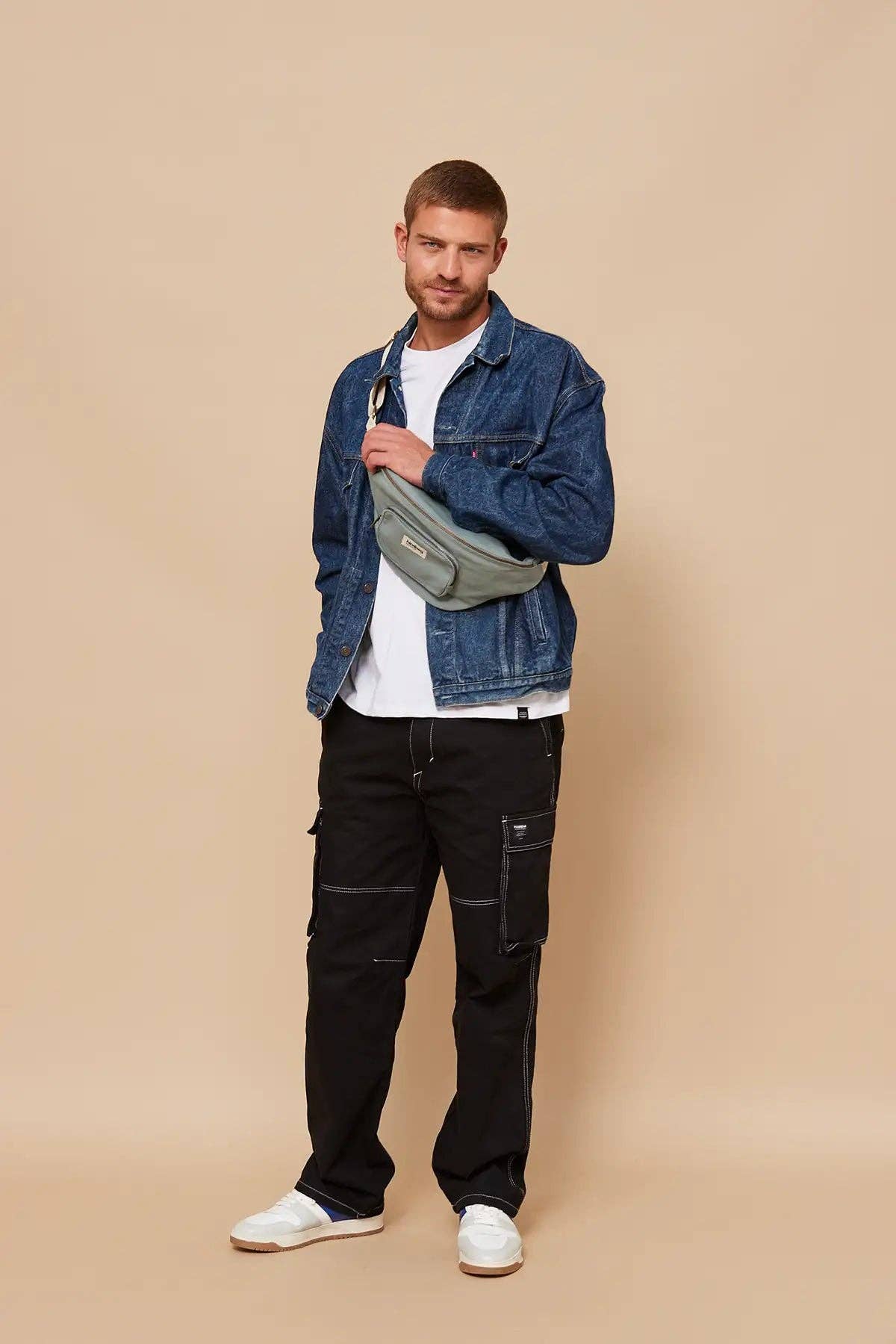 Hindbag - Wholesale Belt Bag - Women's - Sofia Sage green fanny pack
1