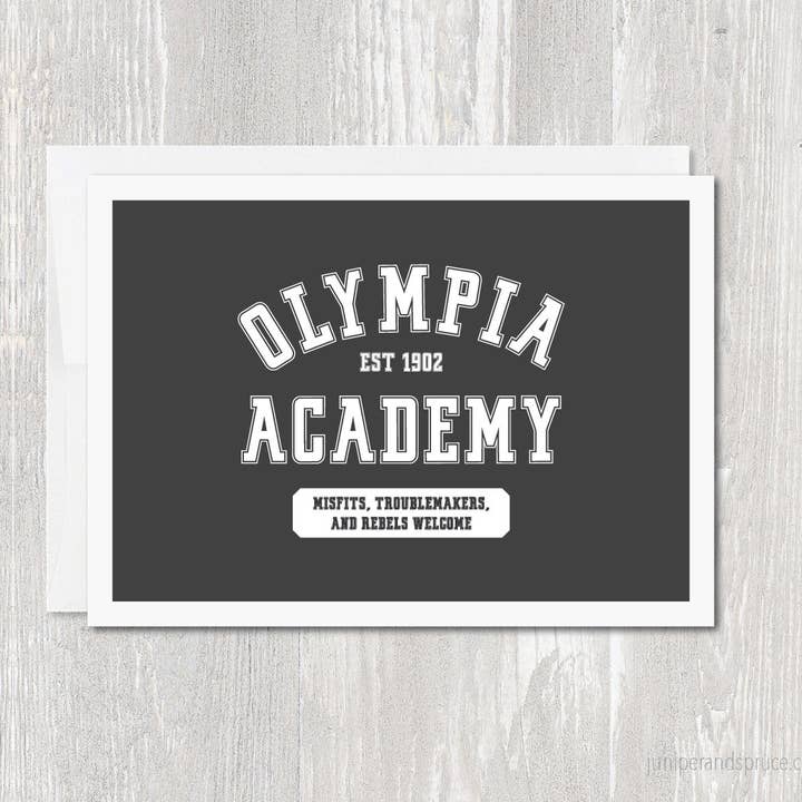 Juniper & Spruce - Wholesale Everyday Greeting Card - Greeting Card - Olympia Academy