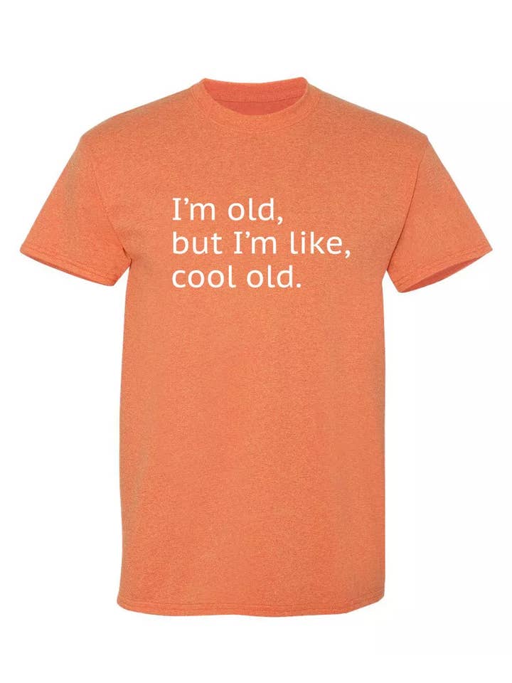 Feelin Good Tees - Wholesale Screen Printed T-Shirt - Unisex - I'm Old but I'm Like Cool Old11