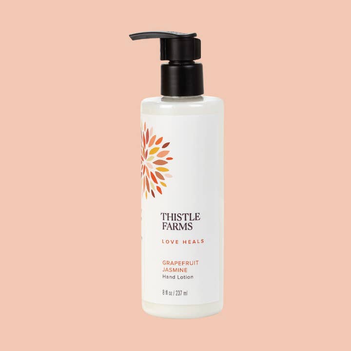 Grapefruit Jasmine Moisturizing Hand Lotion for wholesale by Thistle Farms