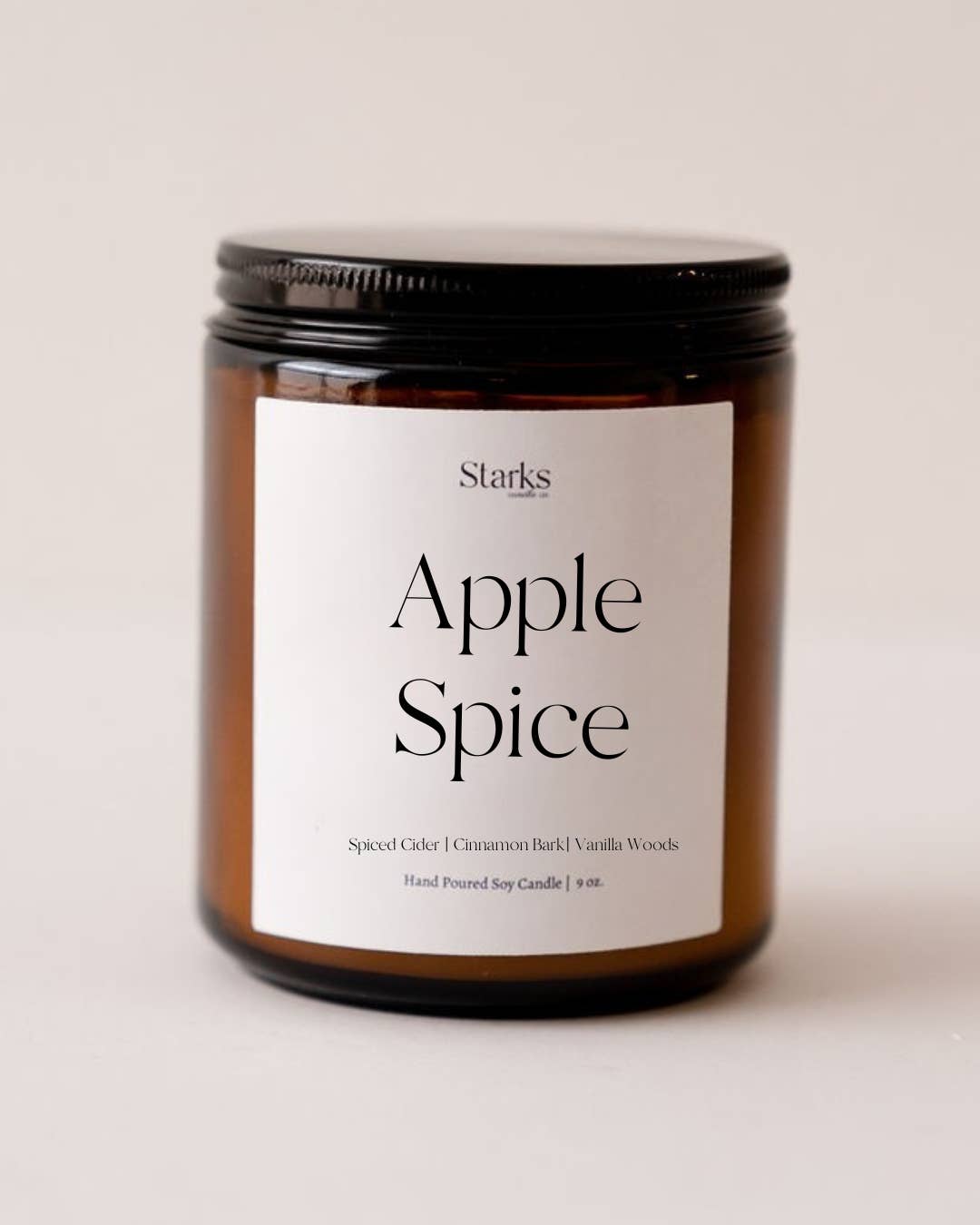 Starks candle co. - Wholesale Jar/Filled Candle - Apple Spice 9 oz candle