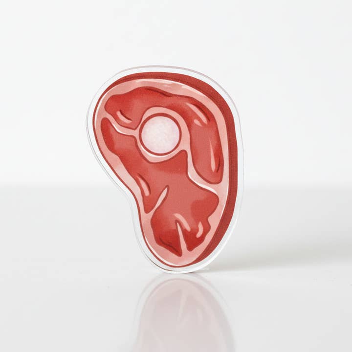 Meat Token Acrylic Game Tokens 0.75" Double-Sided Print for wholesale by Naytendo