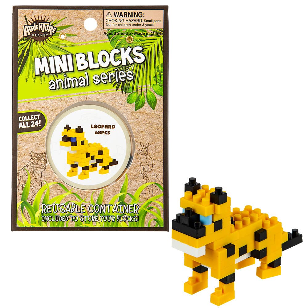 The Toy Network - Wholesale Build-a-Toy - Kids - (T) MINI BLOCKS LEOPARD4