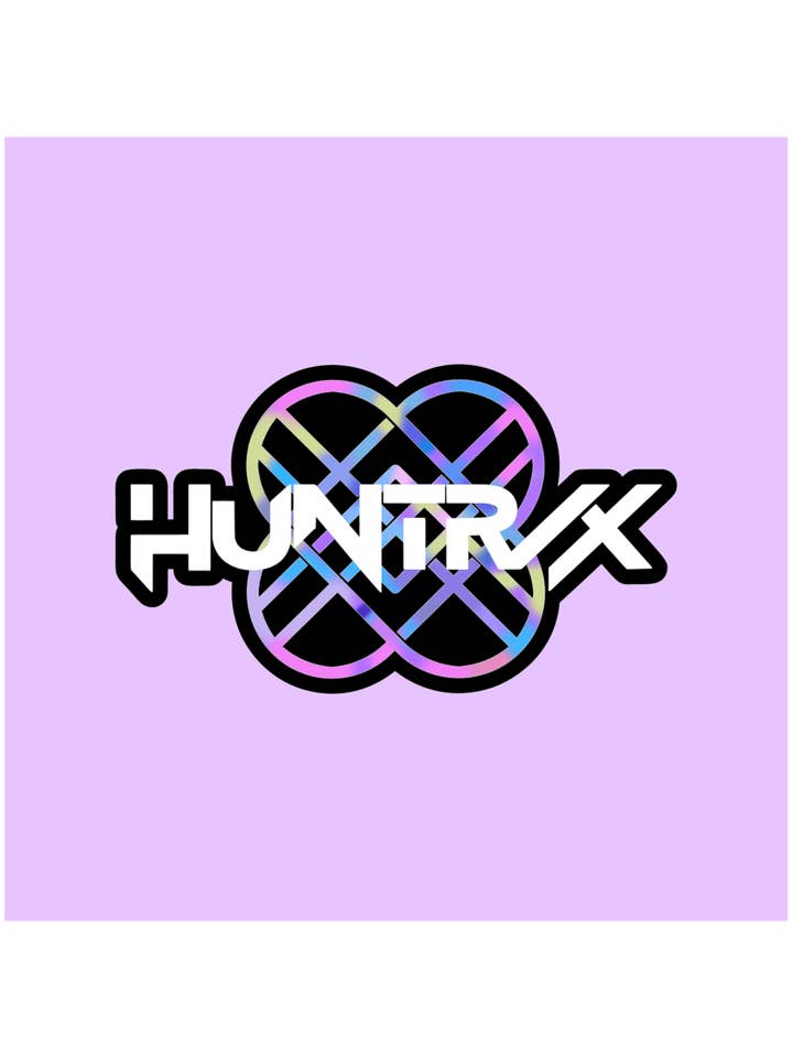 Huntrix Logo KPop inspired Sticker for wholesale by Shadows of Sunshine