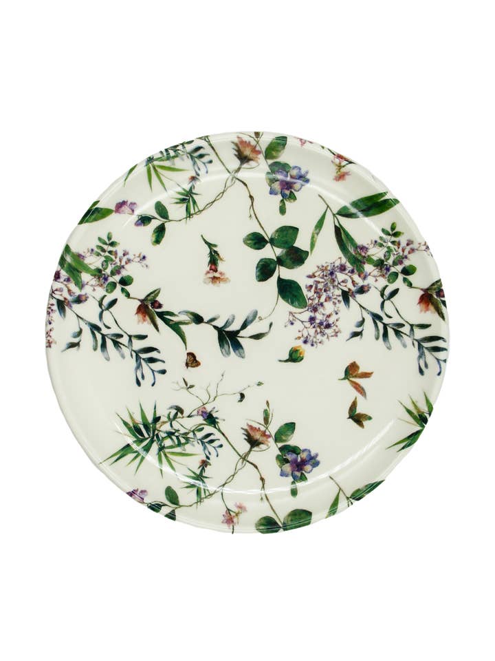 Salatteller Wild Flora für den Großhandel von Pó de Barro