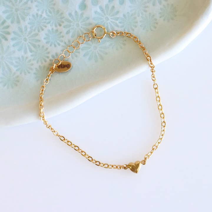 Puffy Heart Armband voor wholesale door Vi Ling Designs