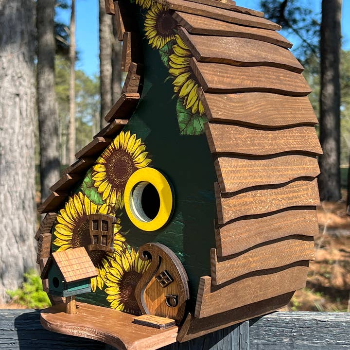 Southern Roots Designs - Wholesale Bird House - BIRDHOUSE, Unique Birdhouse, Mushroom Birdhouse, Â Birdhouse