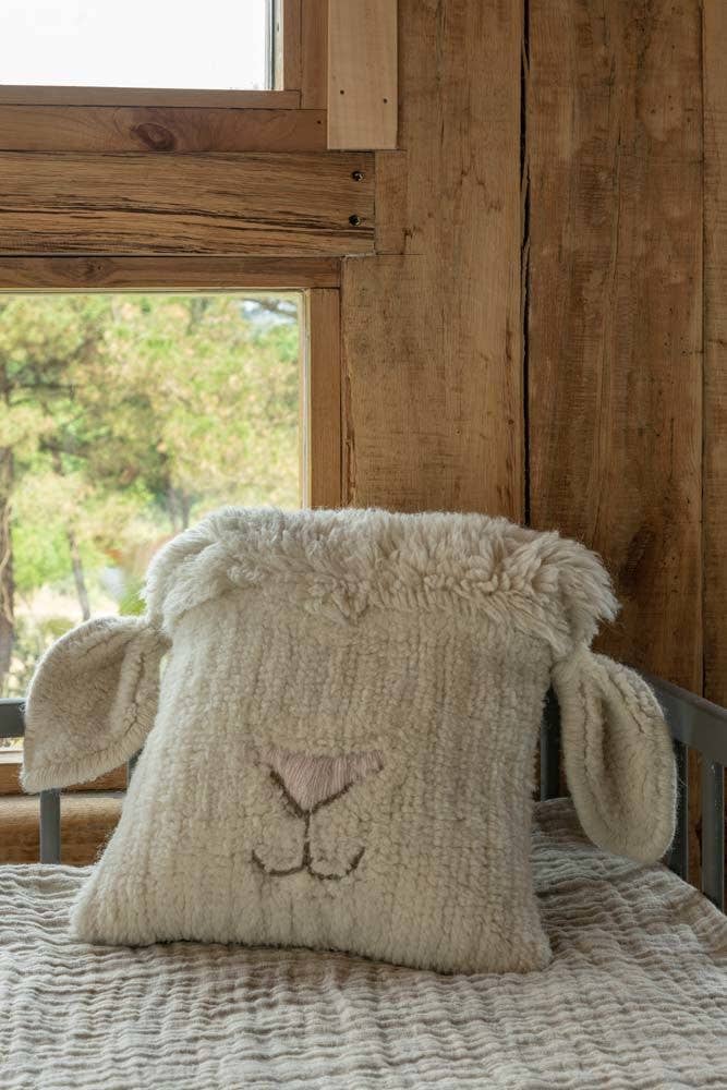 Lorena Canals - Wholesale Pillow/Cushion - Kids & Baby - Woolable Cushion Pink Nose Sheep4