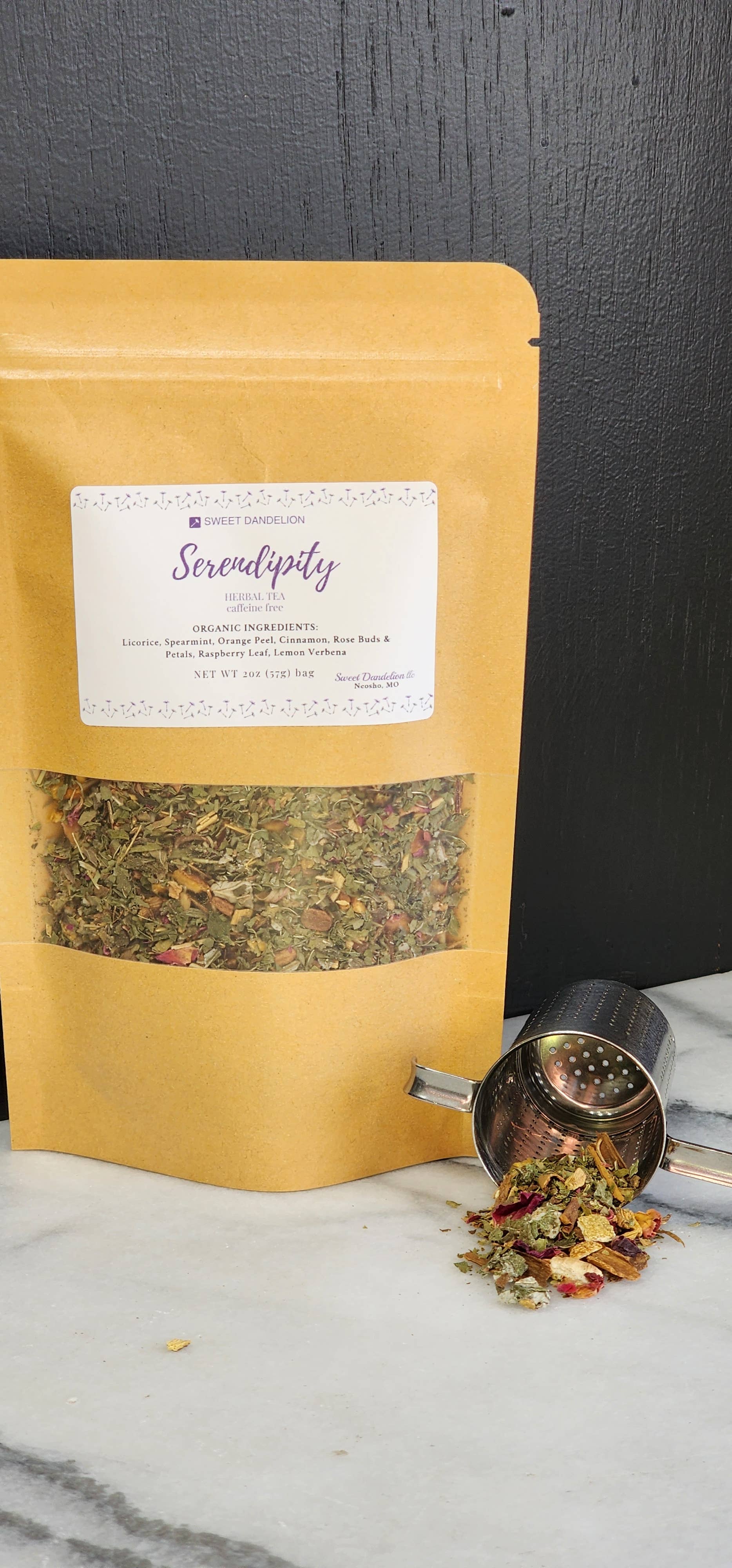 Sweet Dandelion, llc - Wholesale Loose Tea - Serendipity Herbal Tea2