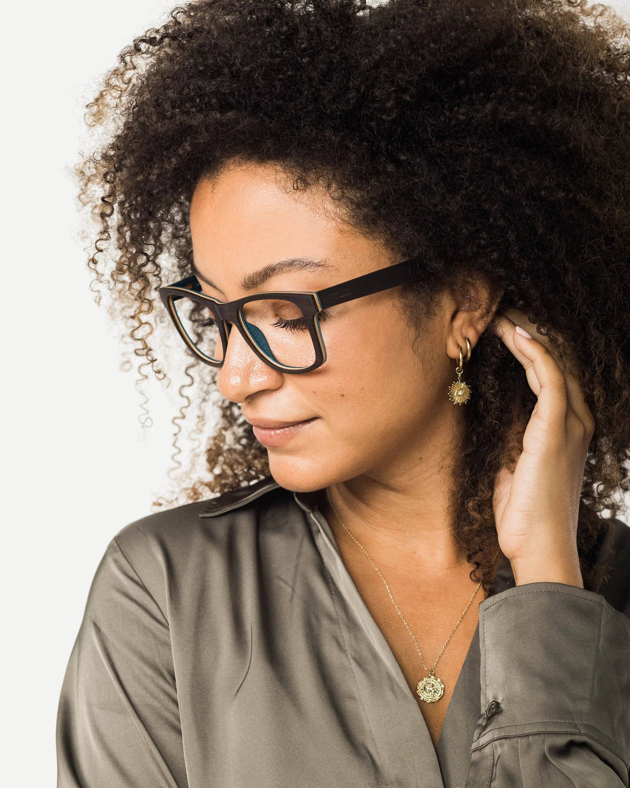 Tommy Owens - Wholesale Eyeglasses - Unisex - Milton - Wood & Carbon Fiber Eyeglasses5