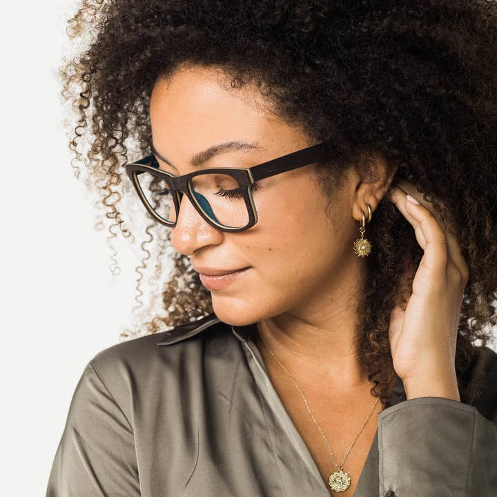 Tommy Owens - Wholesale Eyeglasses - Unisex - Milton - Wood & Carbon Fiber Eyeglasses5