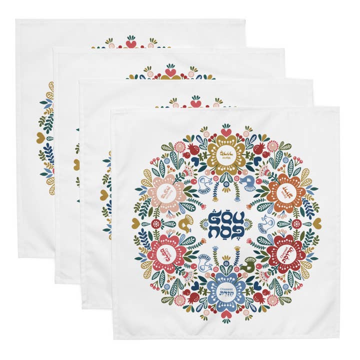 Alternative Passover Seder Plates from fabric for wholesale by EleyOri