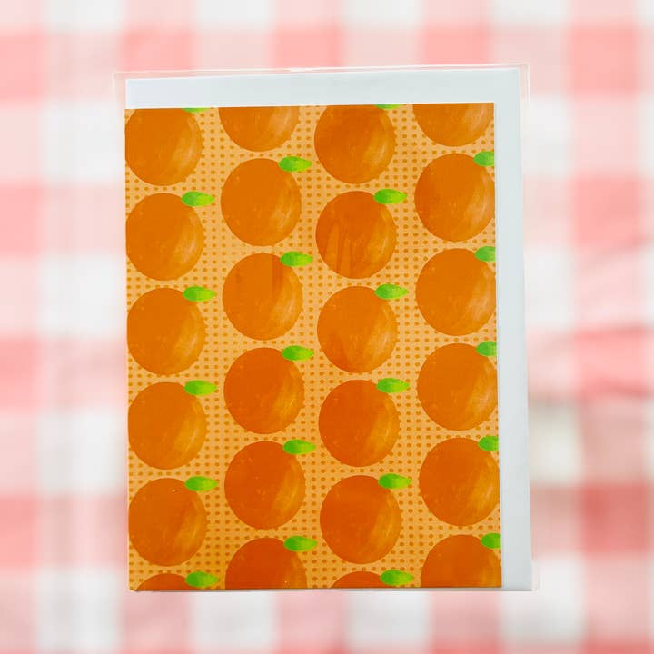 Oranges Everyday Card for wholesale by club daydream