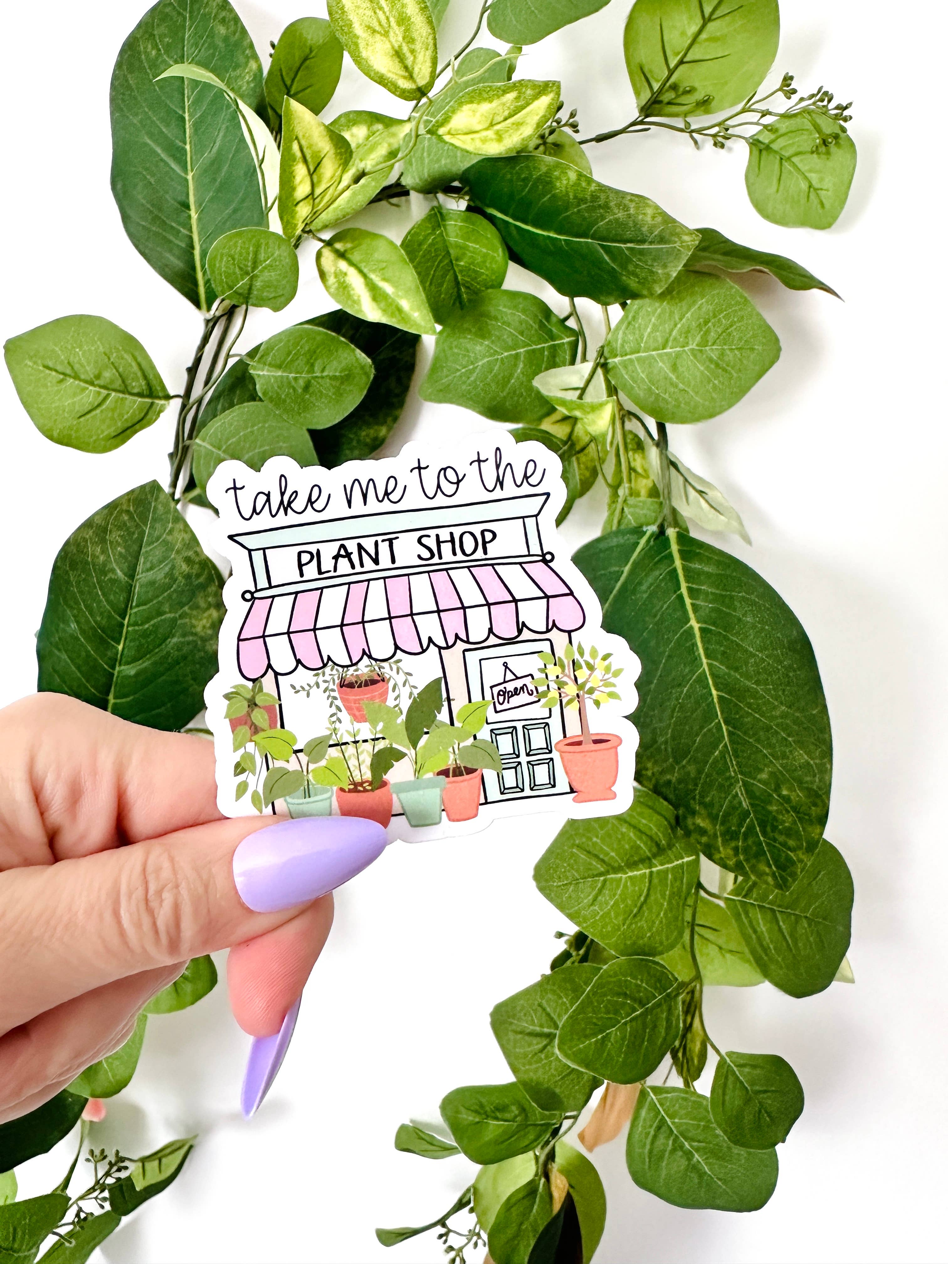 Peach Tree Design Shop - Wholesale Sticker - Plant Shop Sticker, Plant Lover Stickers, Custom Plant Gifts4