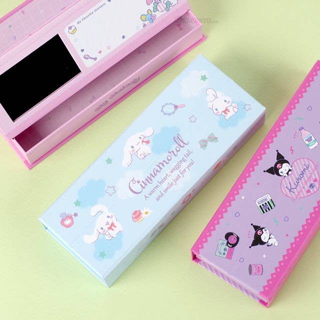 K_Wonderland - Wholesale Pencil Case/Pouch - Sario Hardboard Case with Mirror- jewelry, Pencil Case