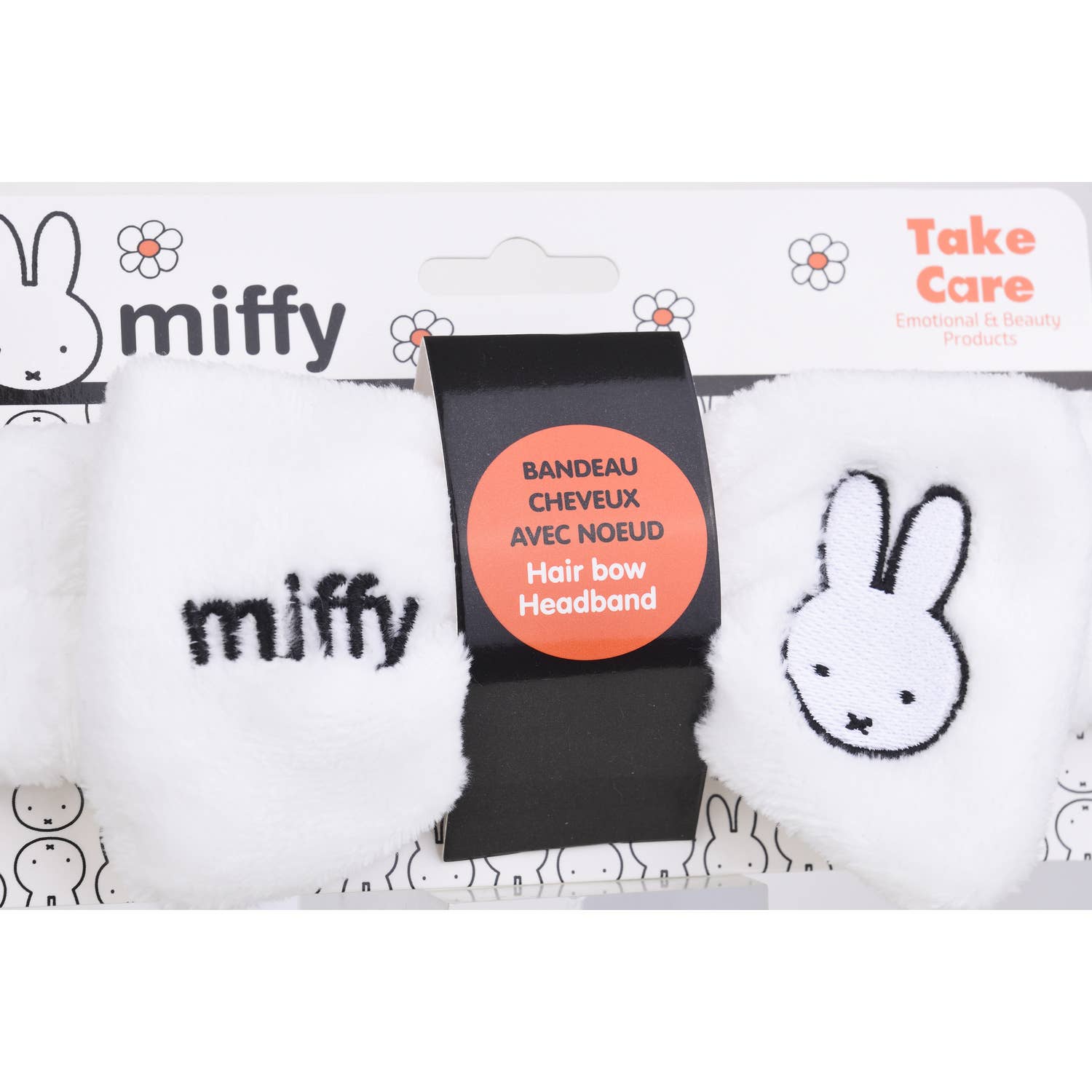 Takecare - Wholesale Spa Headband - MIFFY, Hairband, white, Soft, Knot, Hair, TAKE CARE4