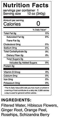 QUIVR - Wholesale Iced Tea - Nitro Hibiscus Iced Tea 12oz Cold Brew Drink | Keto | Paleo14