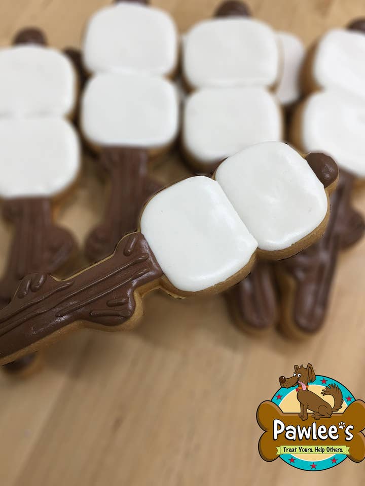 Ristet skumfidus-cookie 10/pakke for engroshandel hos Pawlee’s