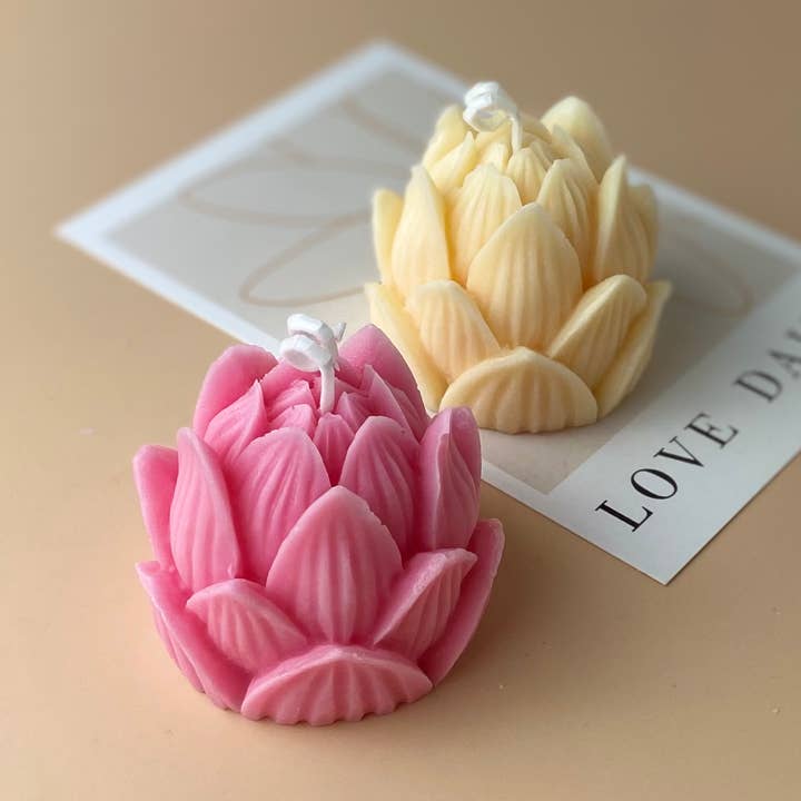 SOULCandle - Venta al por mayor Velas de diseño llamativo - Capullo de loto0