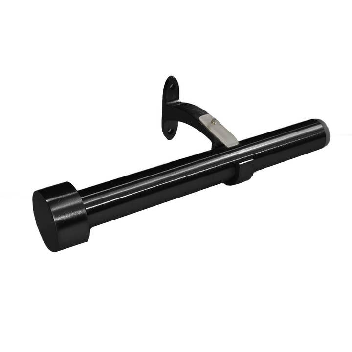 Owen Extendable Rod Set 140-360cm Black for wholesale by Basford Brands