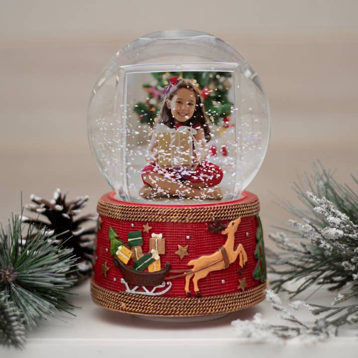Neil Enterprises - Wholesale Snow Globe - Holiday Music Photo Snow Globe
