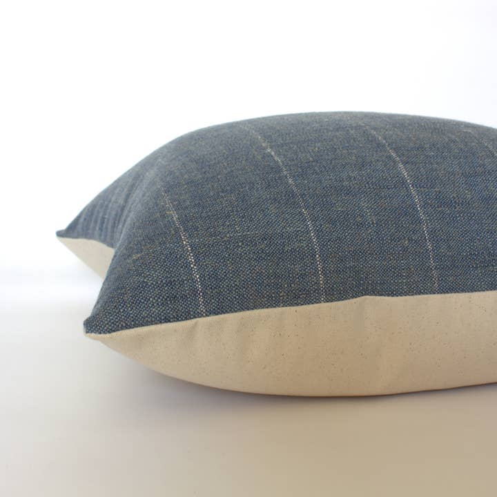 Textileish - Wholesale Throw Pillow Cover - Dark Blue Pillow Cover, Blue Throw Pillows Couch | Marina