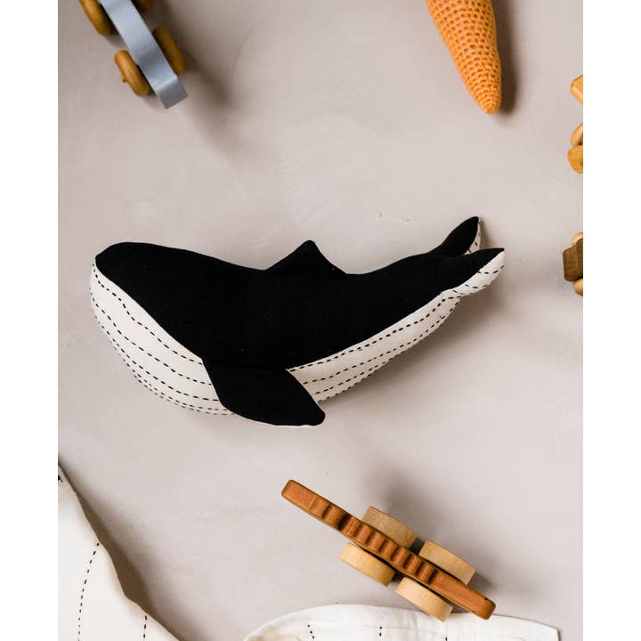 Anchal - Wholesale Stuffed/Plush Toy - Kids & Baby - Kantha Handmade Stuffed Whale