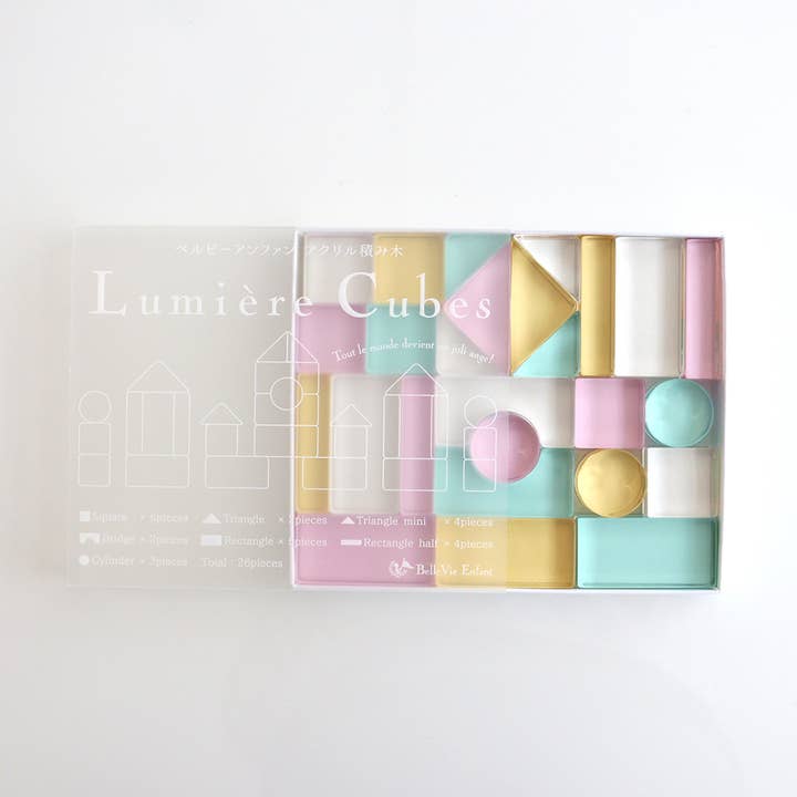 Belle Vie - Wholesale Building set – Child - Educational Kids building Toys Acrylic Blocks 26pcs3