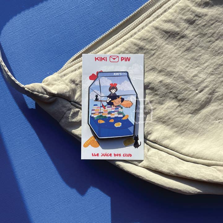 Kikis leveringsservice Juiceboks Sød emaljestift for engroshandel hos The Juice Box Club