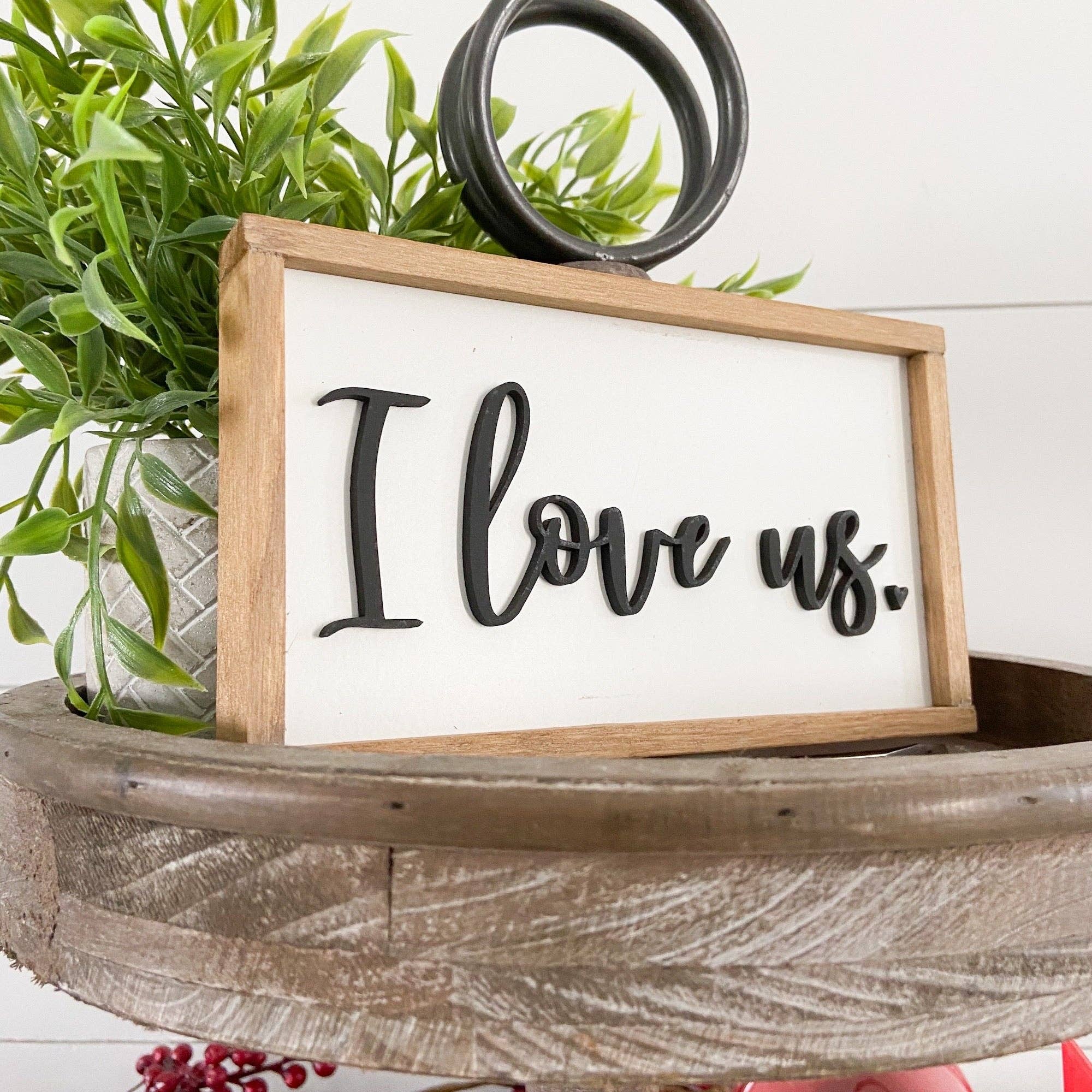 Nail and Hook Laser Cut Home Decor - Wholesale Sign - Valentine's Mini Signs | Tier Tray Decor11