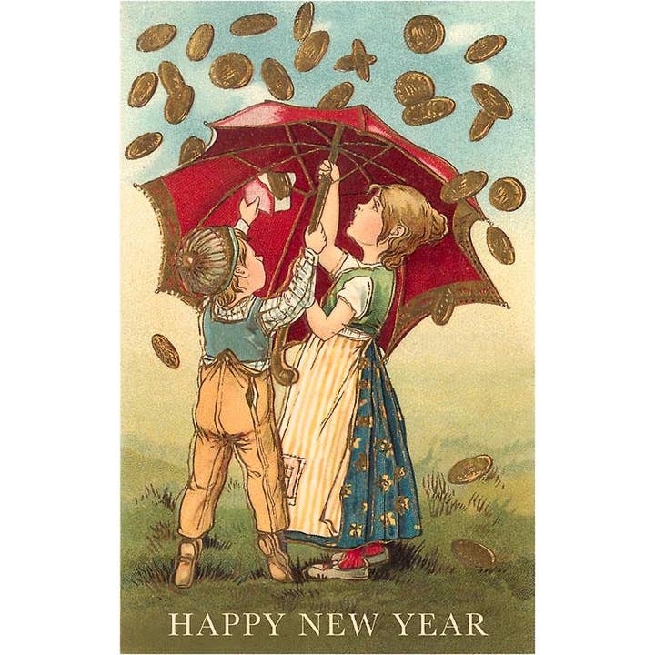 Found Image Press - Wholesale Postcard - Postcard HN-236 Pennies from Heaven