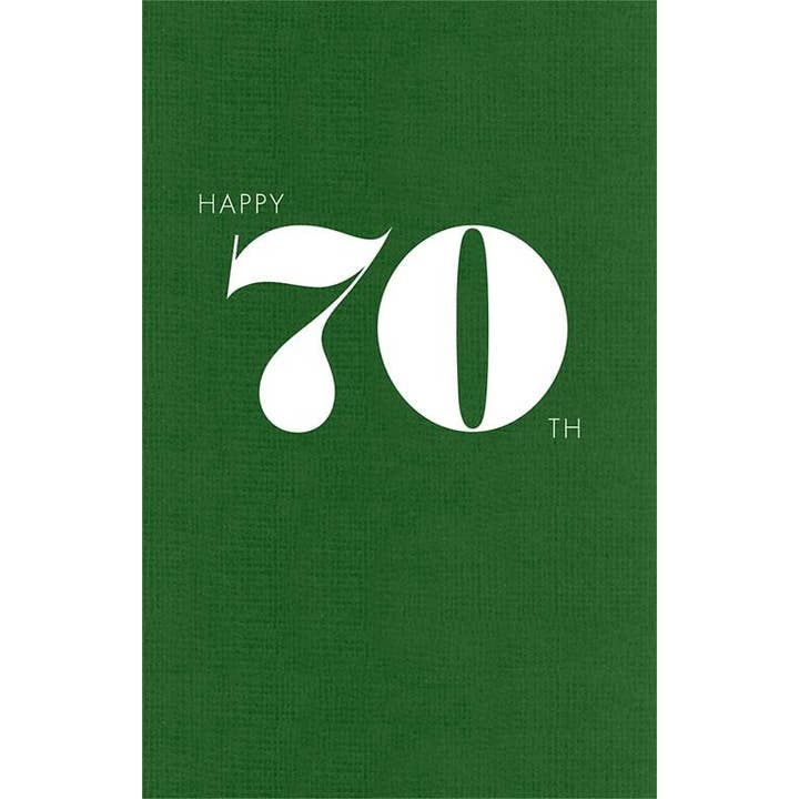 Found Image Press - Wholesale Sticker - Sticker HB-491 Happy 70th