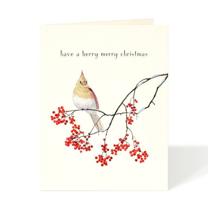 Lady Cardinal - Tarjetas navideñas para venta al por mayor de Felix Doolittle