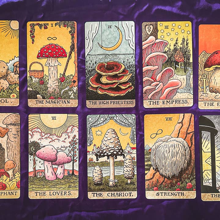 The Fungi Arcana - Wholesale Tarot Cards - The Mushroom Hunter's Arcanum: a 78-Card Tarot Deck5