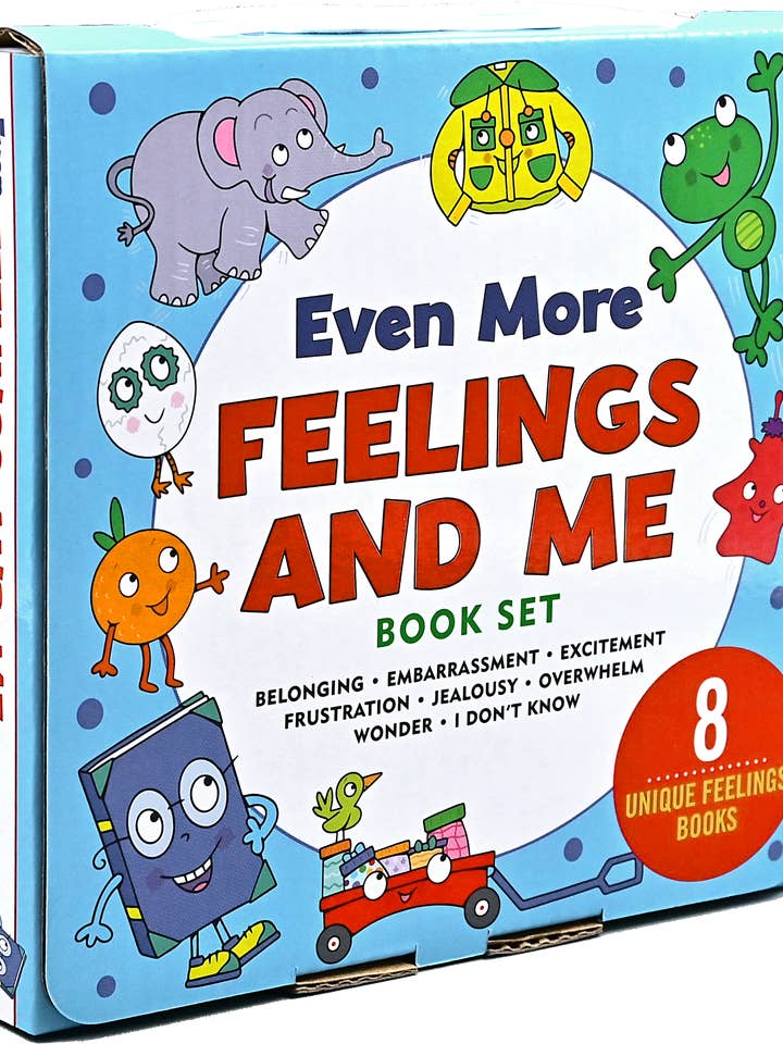 Even More Feelings and Me (8-Book Set) for wholesale by Peter Pauper Press