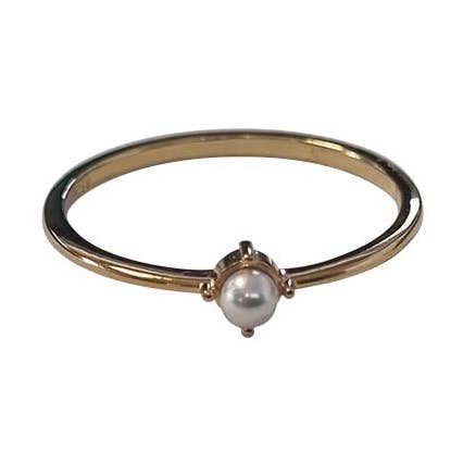 PLAIN/PATTERN SPIN BAND RG SILVER/GOLD for wholesale by Fabienne