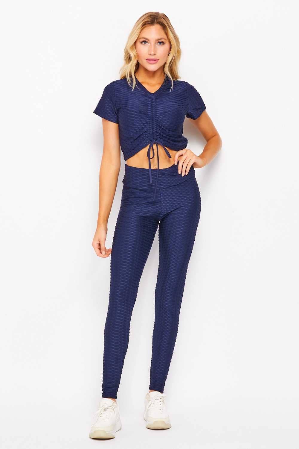 Boswell – Großhandel Set aus Oberteil und Hose (NICHT Loungewear) – Damen – Crop Top und Legging-Set0